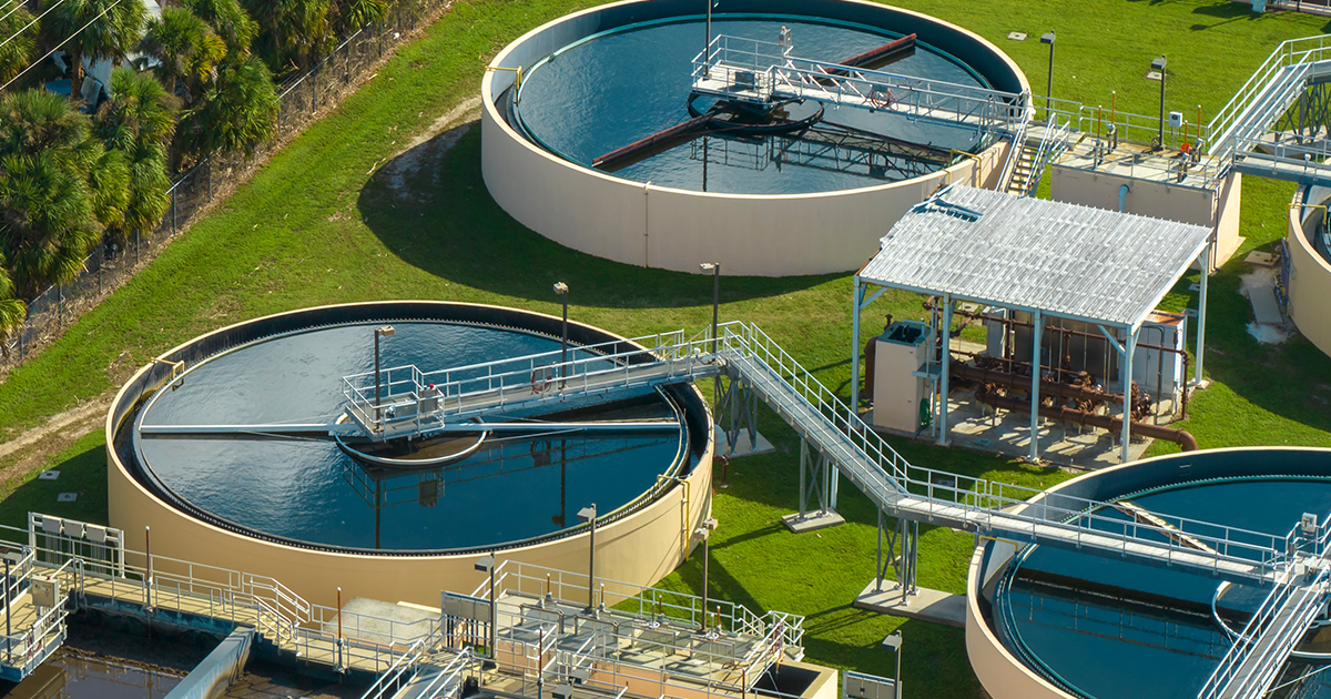 CSE W Arthur Fisher Variable Speed Drive in operation at a water treatment plant to control the pumps and fans running at varying speeds to meet demand