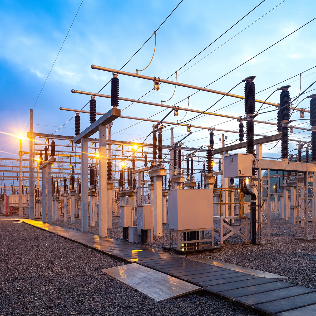 Power quality monitoring solution installed on a New Zealand substation to monitor voltage dips, surges and electrical noise.
