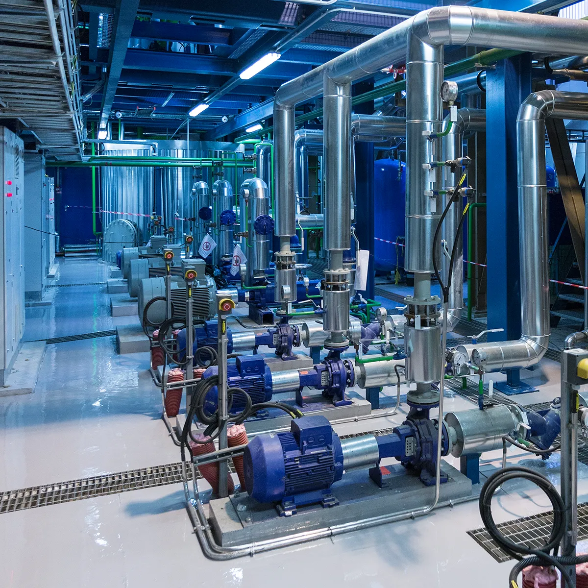 Program Logic Controllers applied at a water treatment plant in New Zealand